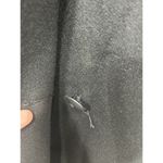 Vintage Stephanie Mathews Wool Trench Coat 10 Black Dark Academia USA Made Photo 9