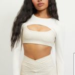 PacSun PAC 1980 PAC WHISPER Active Ivory On The Go Shrug small Photo 2