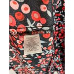 Loft Ann Taylor  Berry Velvet Trim Cutout Dress Size Small Tall Photo 5