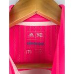 Adidas Climacool White & Pink Short Sleeve Polo Shirt Womens M Photo 4