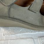 Clarks Sandals Womens 7.5 Gray Sage Reedly Juno Wedge Nubuck Strappy Open Toe Photo 9