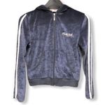 Hale Bob  Velour Hooded Track Jacket Photo 0