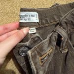 Abercrombie & Fitch The 90s Straight Ultra High Rise Jeans In Brown Photo 2
