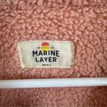 Marine layer  pink Eden Sherpa Overshirt jacket size small. Photo 2