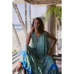 Free People  Hanalei Bay maxi dress Hawaii Breeze Combo Photo 7