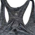 Lululemon Salute The Sun Tie Back Yoga Athletic Tank Top Heather Black Size S Photo 5
