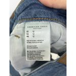American Eagle  Mom Short High Rise Size 12 Stretch Jean Shorts Photo 5