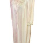 Vintage 60s feminine lace trimmed robe Pink Photo 0
