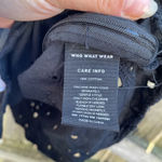 Who What Wear  BLACK EYELET BLOUSE Photo 4