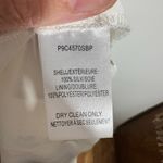 Parker  Ruffled Floral Midi Dress Women XS White Silk Novelty Asymmetrical Party Photo 5