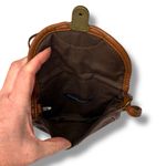 American Eagle Crossbody Very Small Purse Faux Leather Red/Brown Trim Y2K Vibes Photo 2