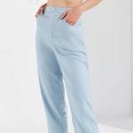 Urban Outfitters  High Rise Preppy Linen Career Quiet Luxury Trousers 4 Photo 0