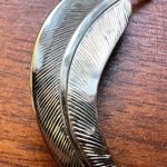 Boutique Vintage Decorative Leaf Brooch Pin Gold Tone Photo 4