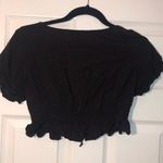 Cotton Candy LA Black Crop Top Photo 2
