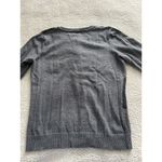 Van Heusen  Studio Gray Monotone Color Block Button Front Cardigan Size XS Photo 1