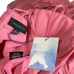 Majorelle Zelda Fitz Floral Lace Gown, Passionfruit Pink, Medium Photo 9