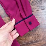 Modcloth  • Pretty Performative Dress chiffon fit & flare maroon embroidered folk Photo 13