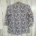 Roberta Roller Rabbit  Floral Beaded Top size XS Boho Photo 6
