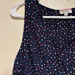 Andree by Unit  Dark Blue Polka Dot Tank Top Photo 5