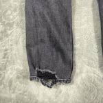 Abercrombie & Fitch 90s Ankle Straight Jeans Womens Sz 4 Ultra High Rise Rips Photo 3