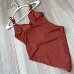 ANDIE One-Piece Swimsuit vneck womens Orange (medium) beach vacation classic Photo 3