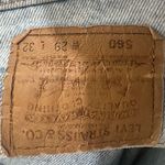 Levi's Vintage Orange Tab 560 Loose Fit Tapered Leg Jeans Size 29 x 32 Photo 9