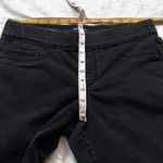 Nine West  Pull On Skinny Jeans Jeggings Mid Rise Solid Black Size 6 Pockets Photo 7