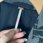 Free People Western Geometric Longline Denim Vest in Black XS Photo 12