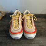 Nike  Air Max 97 Football Grey Light Thistle Women Size 8 Preowned Photo 2