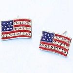 American flag earrings Photo 0