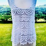 PilyQ  Water Lily Lace Swimsuit Coverup Tank Photo 7