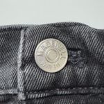 Madewell High-Rise Denim Shorts Jean cotton stretch high waisted gray black zip Photo 8