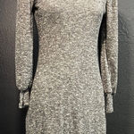 Lush Clothing LUSH Gray Knit Women's Dress Photo 0