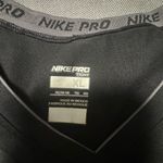 Nike Pro Black Compression Shirt Photo 2