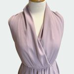 Aritzia Wilfred Sabine Dress Sleeveless Faux Wrap Size Med Mini Ballet Feminine Photo 2