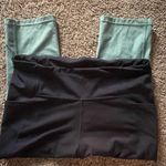 Xersion Capri Leggings Women's XXL Navy Blue & Aquamarine Pull On and High Waist Photo 5