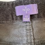 NYDJ  Black Corduroy Bootcut Jeans Pants Womens 12 Classic Fall Casual Photo 2