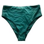 ONIA NWT  High Waist Bikini Set Green Sz M Photo 6