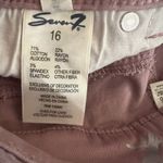 Seven 7 Women’s Jeans Pants 16 Booty Shaper High Rise Skinny Mauve Photo 4