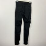 AllSaints Miller Black Coated Skinny Jeans Womens Size 26 Photo 2