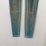 Teeki  Teal Blue Moon Phases Hot Pants Leggings Photo 5