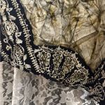 Advance Apparels Black cream Yellow dress halter top backless handkerchief hem Size undefined Photo 5