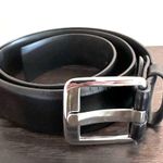 Banana Republic GUC Black Belt with Silver Buckle Photo 0