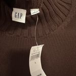 Gap  Brown and White Striped Women's Sweatshirt Photo 3