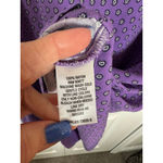 Liz Claiborne  Purple Paisley Tank Top XXL Photo 4