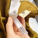 Madewell • Flannel Lucie V-Neck Smocked Mini Dress green ruffle puff sleeve Photo 8