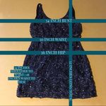 Alice + Olivia  PURPLE SILK LACE SEQUIN SCOOP NECK & BACK COCKTAIL DRESS (8) Photo 12