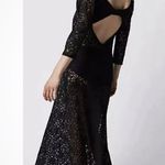 Free People  Adored  Black Lace Maxi Dress Size S. B27 Photo 2
