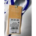 Kona Sol  Underwire Bikini Top and Bottom Blue‎ Size 3X and D/DD Photo 4