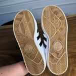 Adidas White & Black Retro Skateboarding Low-Top Leather Sneakers. SIZE 5 Photo 5